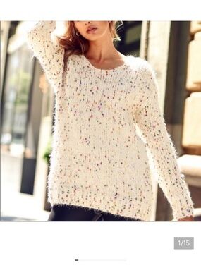 Solitaire Confetti Sweater Large